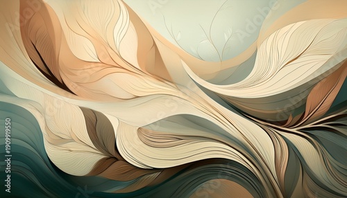 abstract organic blur with neutral tones