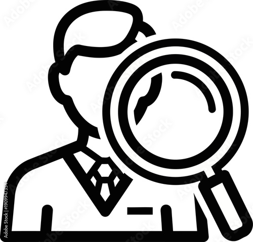 Photographer Holding Camera Icon