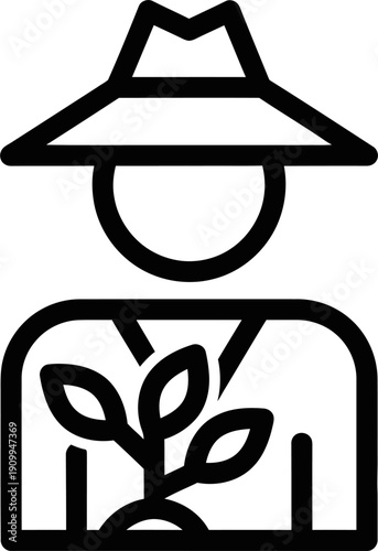 Graduate Wearing Mortarboard Icon