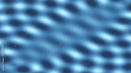 Blue Abstract Gradient Light Pattern Soft Bokeh Blur Motion Footage Loop