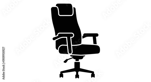 Office Chair with Armrests.