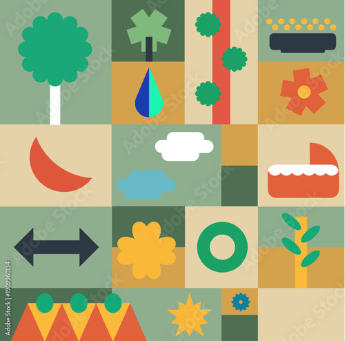 set of icons 