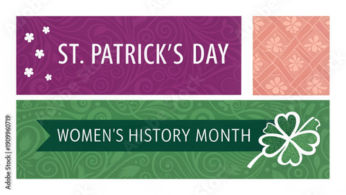 United States March National Days Typography Design Collection