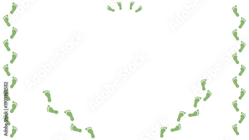 Green leaves isolated on white background. Spring Vector Packs. EPS Editable