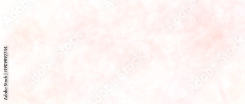 Pastel pink watercolor effect background. Light rose watercolour gradient texture. Soft blurred paint splashes or spots wallpaper for birthday, wedding, Valentines day. Vector feminine blurry backdrop