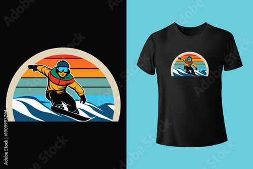 Expand your horizon mountain adventure tshirt design for outdoor enthusiast and travel lifestyle apparel