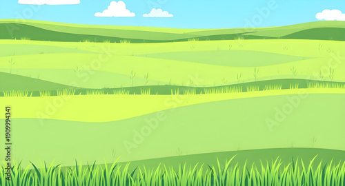 grassland, field, meadow, greenfield, pasture, plain, nature, landscape, scenery, countryside, rural, outdoor, horizon, farmland, sky, bluesky, clouds, cloudscape, daylight, sunlight, sunny, bright, f