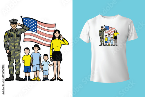 Freedom soars eagle typography memorial vector graphic t-shirt design print