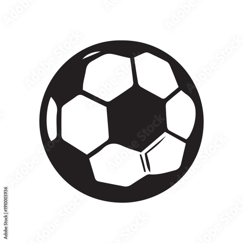 soccer ball isolated on white background