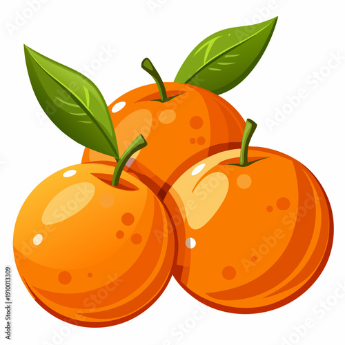 colorful illustration of a Juicy Orange Macro Detail Close Up