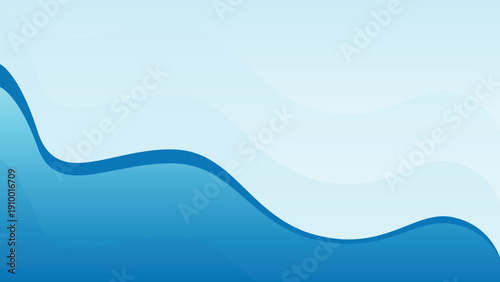 blue shapes background blue banner background