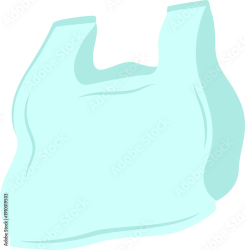 Plastic trash bags garbage illustration. World cleanup day. Vector isolated.