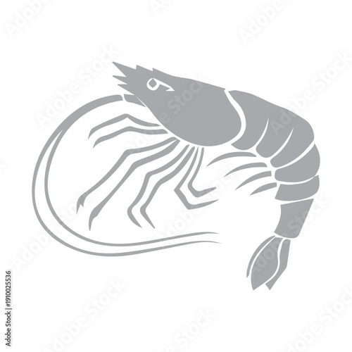 Shrimp Seafood Animal Illustration