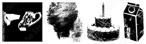 Antique ceramic pitcher featuring painted historical figures, shattered piece, rustic artifact, collectible decor, folk art vessel.