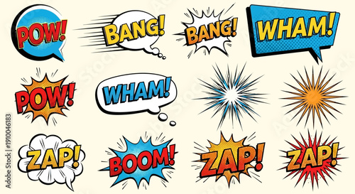 Comic Book Sound Effects Collection