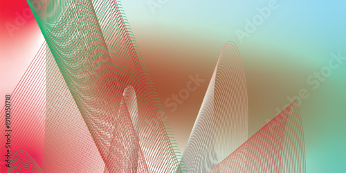 Colorful abstract shape background  white azure red SaddleBrown tones and noisy texture