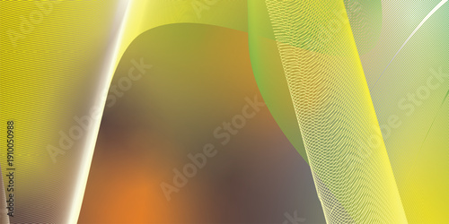 SaddleBrown white and yellow abstract shape grainy gradient background with black noisy texture wide banner poster header design