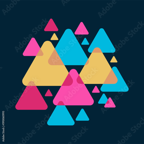 abstract background. optical illusion background