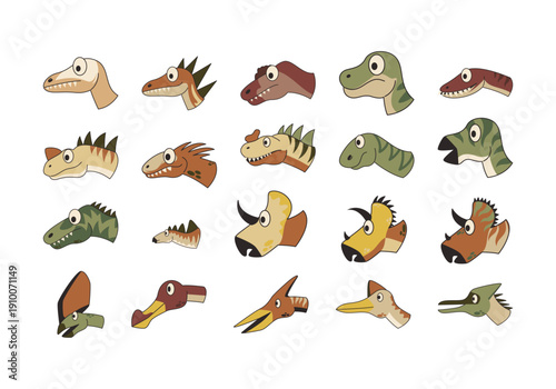 Dinosaurus Head Element 