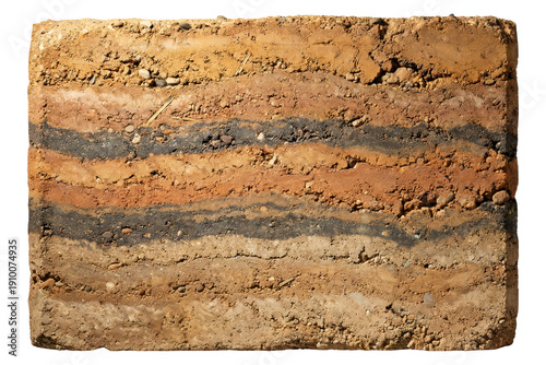 Earthen Building Material - Rammed Earth Texture