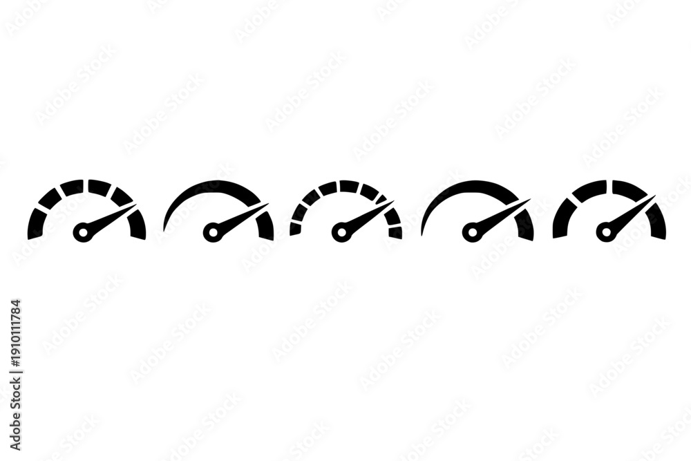 Obraz premium Speed Meter Graphic Design