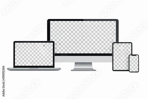 Device Screens Display Mockup