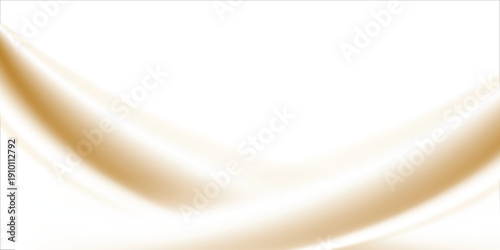 Elegant white and gold luxury curve background. Abstract modern wallpaper. Suitable for templates, banners, cards, covers, sales, events, awards, websites, web pages, and more