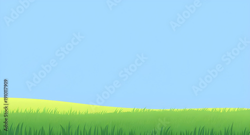 landscape, grassland, meadow, green, field, pasture, lawn, nature, scenery, countryside, rural, outdoor, horizon, plains, farmland, sky, bluesky, clouds, cloudscape, daylight, sunshine, sunny, bright,