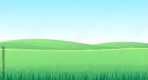 landscape, grassland, meadow, green, field, pasture, lawn, nature, scenery, countryside, rural, outdoor, horizon, plains, farmland, sky, bluesky, clouds, cloudscape, daylight, sunshine, sunny, bright,