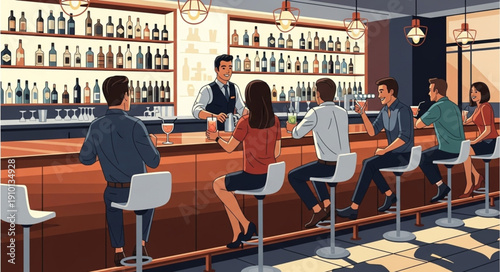 business meeting in a restaurant