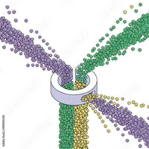 Microscopic Precision: Extreme Macro Vector for Scientific and High-Tech Visualization