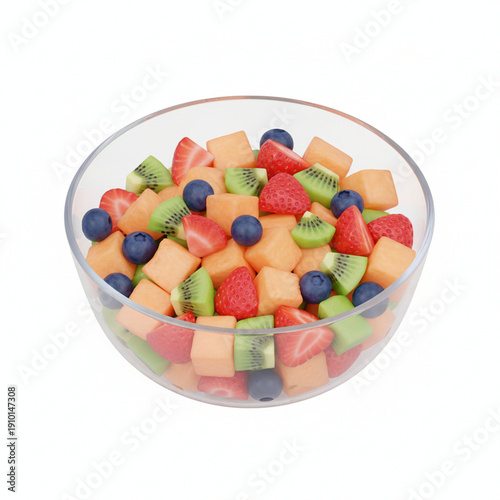 fruit salad in a bowl