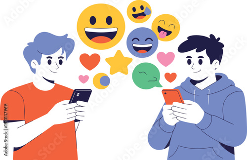 Young People Sharing Emotions Through Smartphones – Digital Communication with Emojis