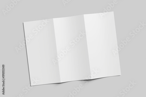 Trifold Brochure Mockup