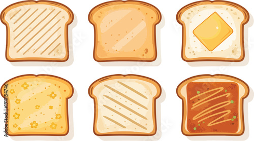 Shawarma Wrap Flat Vector Illustration