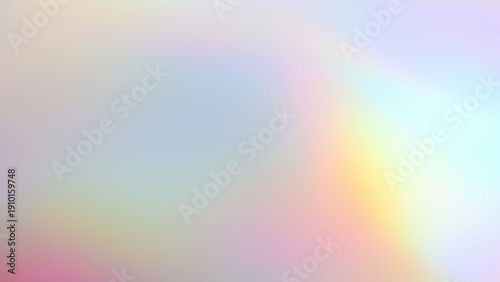 Fotografia Abstract blur holographic rainbow foil iridescent background