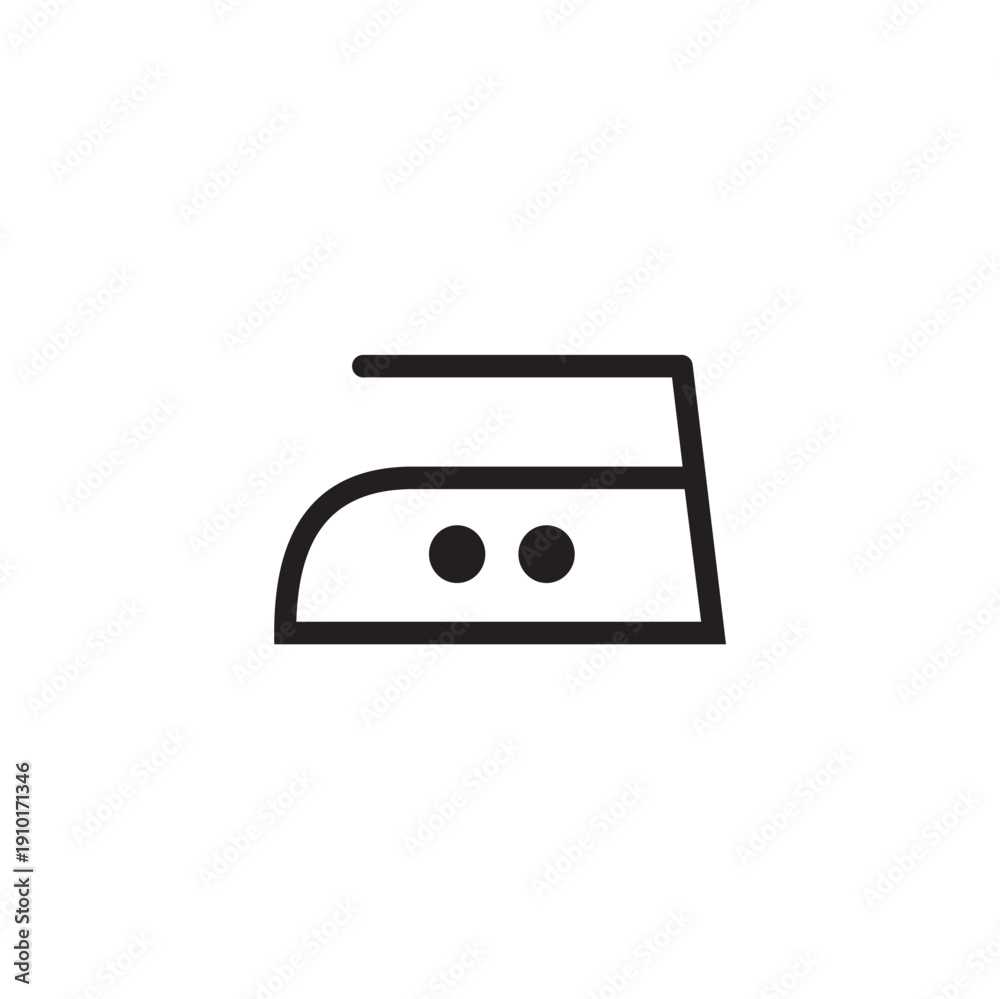 Obraz premium Laundry icons garment care instructions on labels machine wash or hand vector design