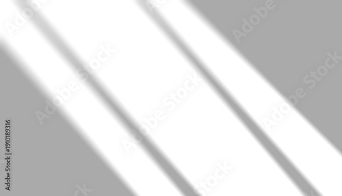 Tableau sur toile Dynamic diagonal shadows overlay for natural window light effect design