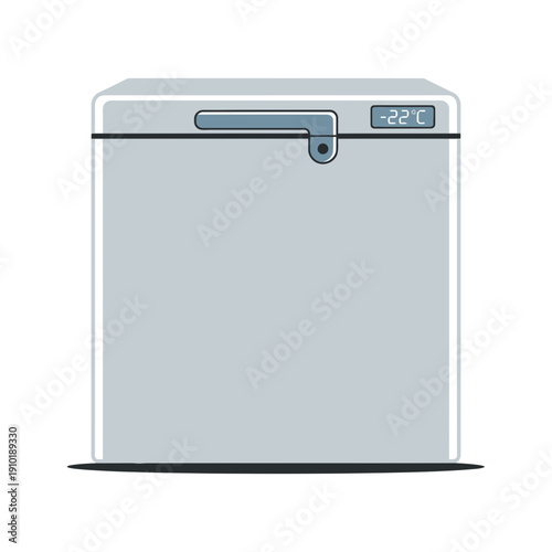 Deep Freezer with Digital Display for Laboratory Storage