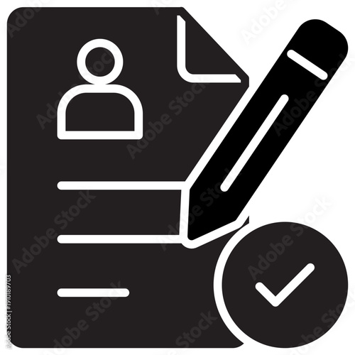 Enrollment Solid Icon