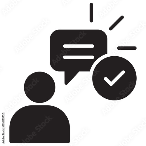 Explanation Solid Icon