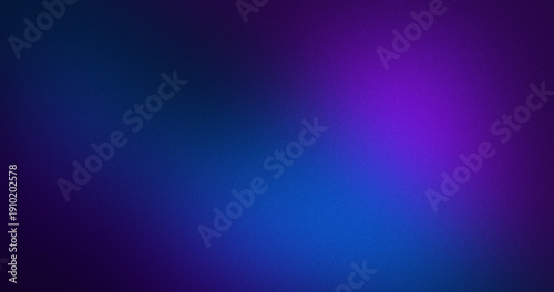Deep Blue and Purple Soft Gradient Background - Smooth Abstract Color Blend