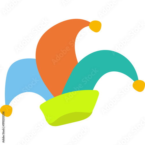 April Fools Hat Illustration