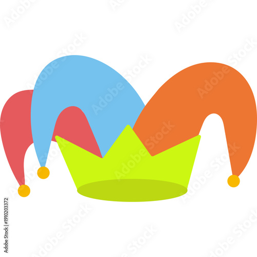 April Fools Hat Illustration