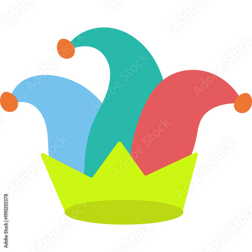 April Fools Hat Illustration