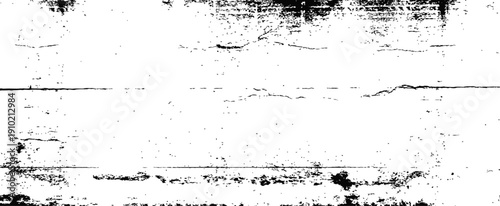 Wallpaper Mural Black and White Grunge Wood Plank Texture Vector Overlay Distressed Grain Abstract Background Torontodigital.ca