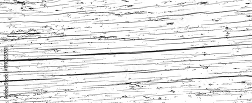 Black and White Distressed Wood Grain Texture Overlay Background