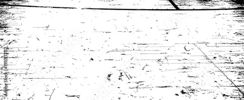 Black and white distressed wood grain texture overlay vector grunge background abstract scratch pattern