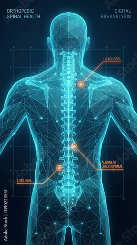Digital Bio-Analysis of Spinal Health with High-Tech Visualization
