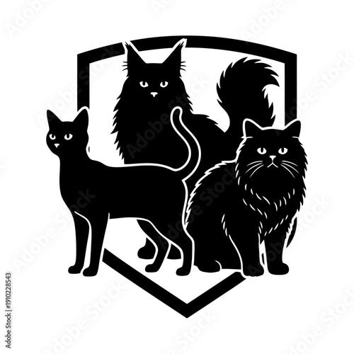 Cats (Siamese, Maine Coon, Persian)